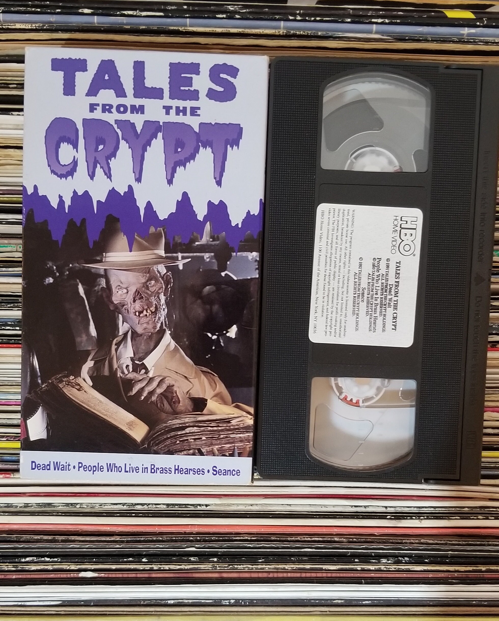 VG Tales From The Crypt 3Episode VHS Tape Etsy