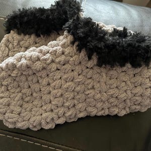 Most comfortable slipper- socks ever medium gray/black