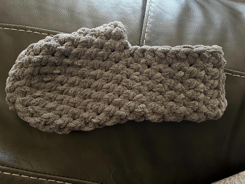 Most comfortable slipper- socks ever large gray