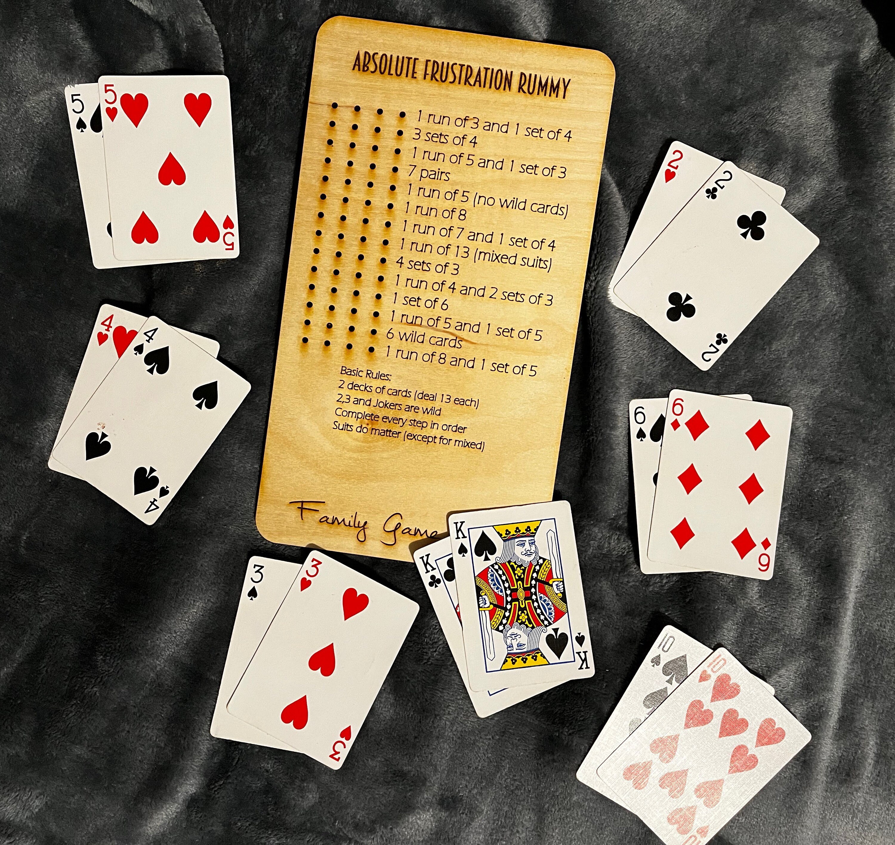 Drinking Game Card - Etsy