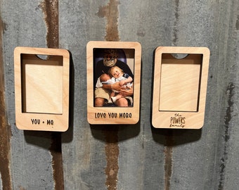 Customizable Photo Frame Refrigerator Magnet