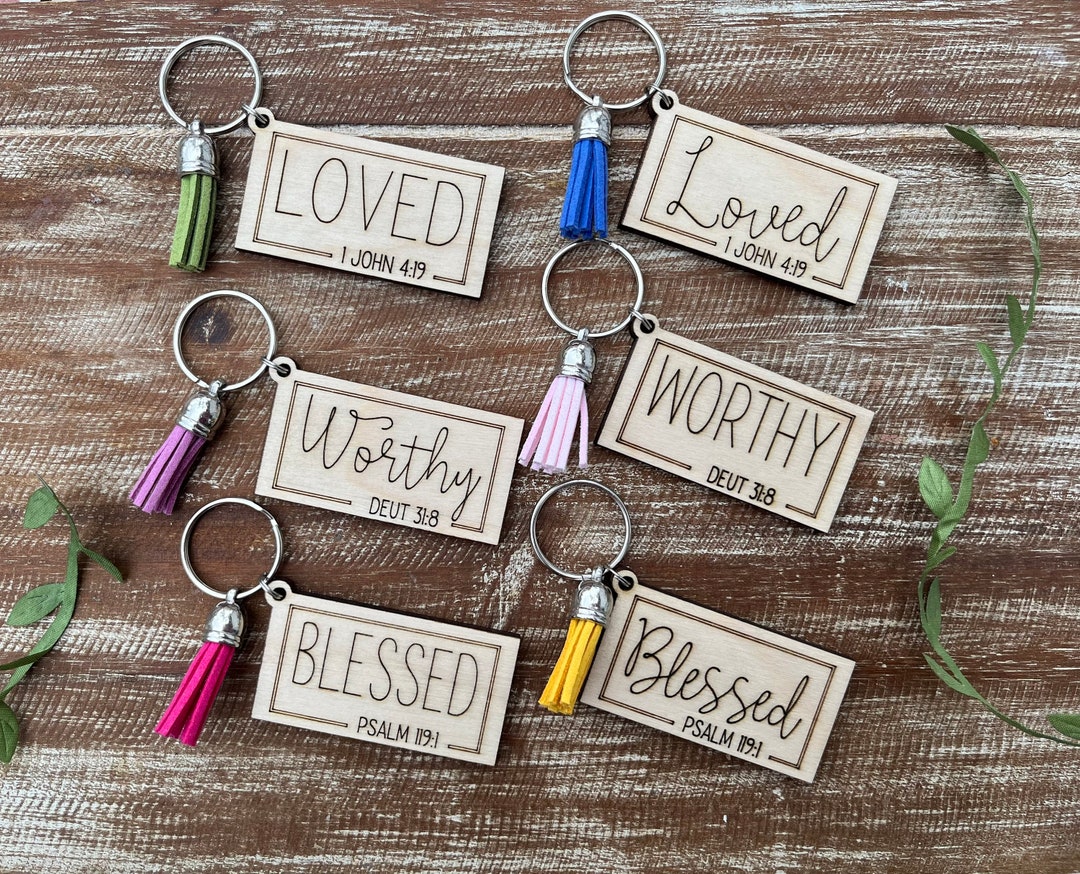 God Says I Am: Keychain - Etsy