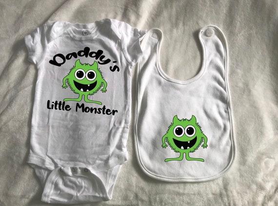 daddy's little monster onesie