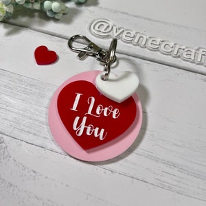 Valentine’s Day Gift. Smart  Keychain. Acrylic Smart Keychain. Tap To Scan Keychain. Valentine’s Gift Keychain. Acrylic NFC. Special Gift
