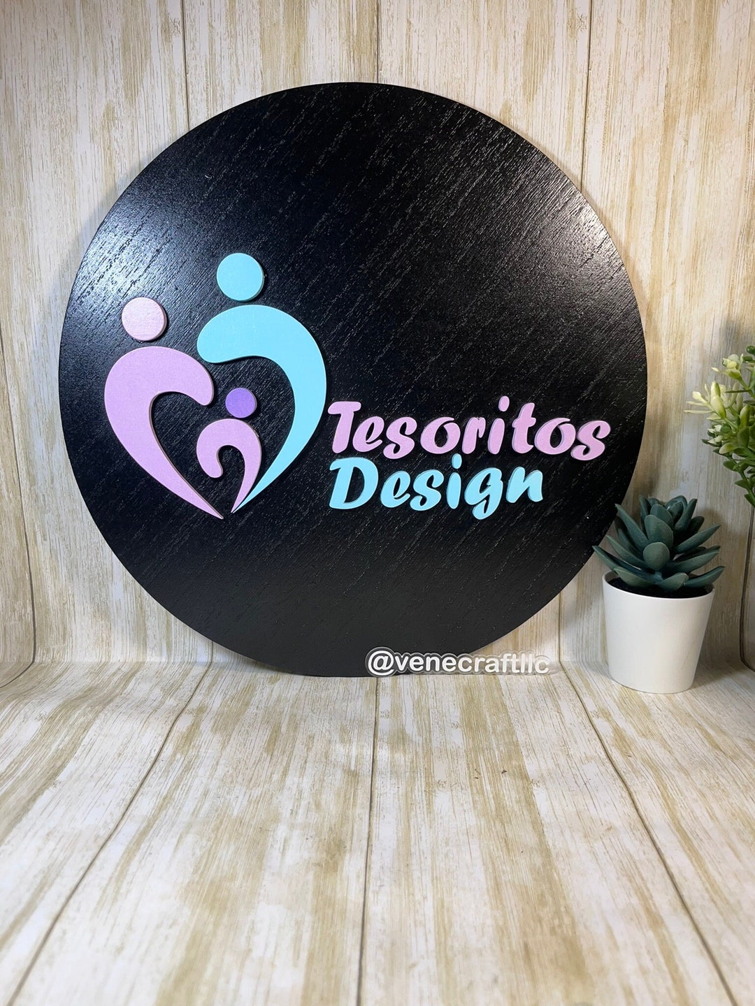 Custom Wood Sign Logo. 12 Wood Sign Logo. Personalized Wood Logo. Wall