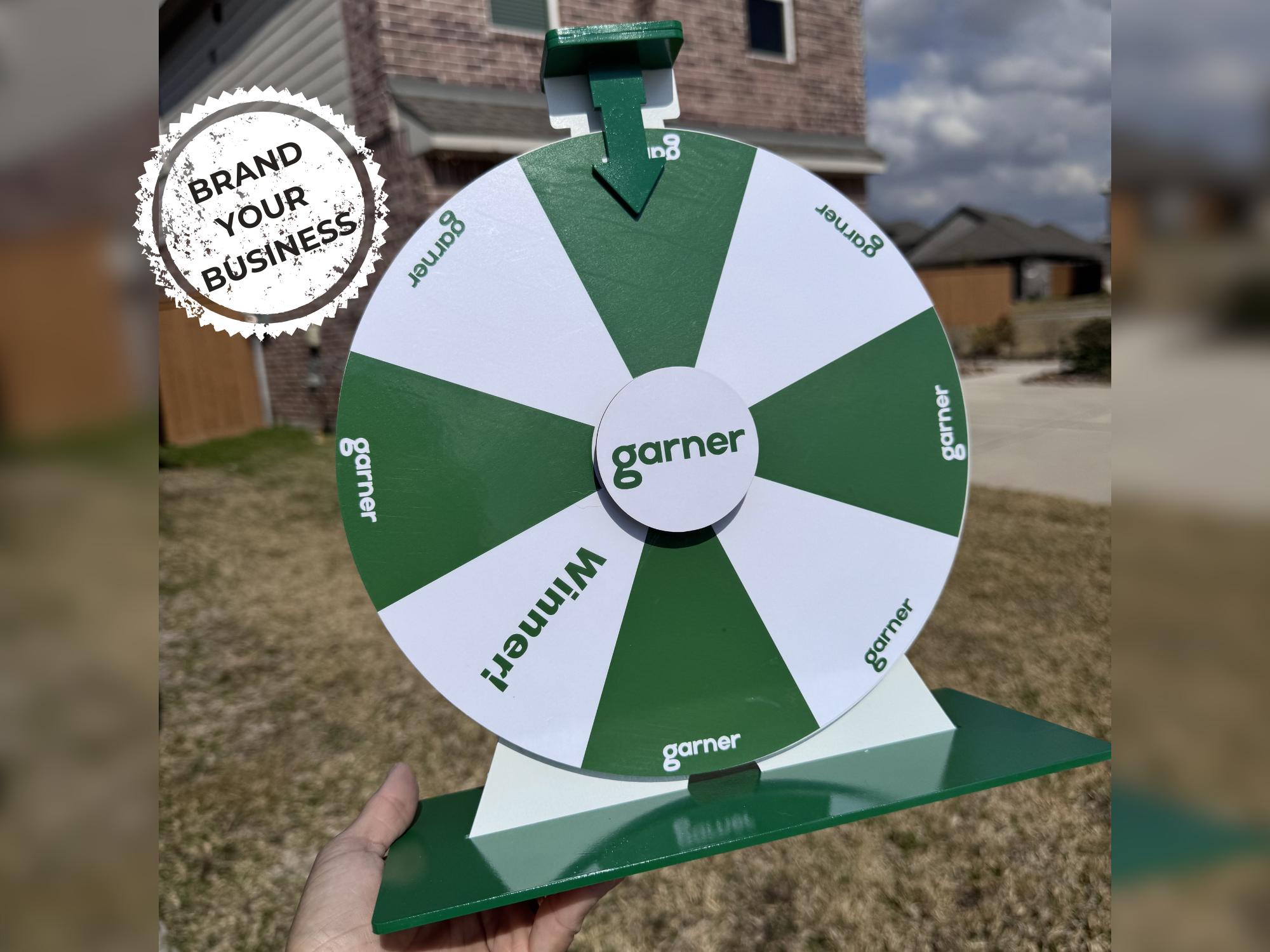 Custom Raffle Prizes Custom Prize Wheel for Business Events, Personalized Spin Wheel ...