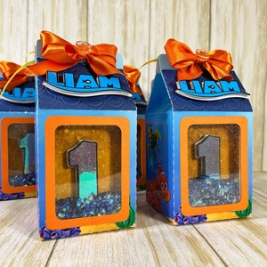 Shaker Milk Favor Boxes. Party Decoration. Finding Nemo Milk Box. Shaker Candy Box. Finding Nemo Birthday Party image 1