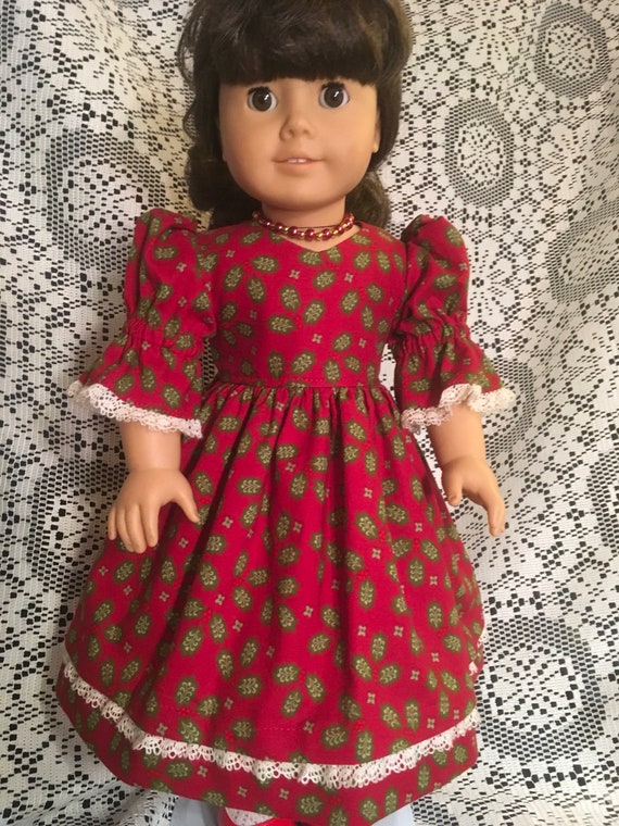 american girl holiday dress