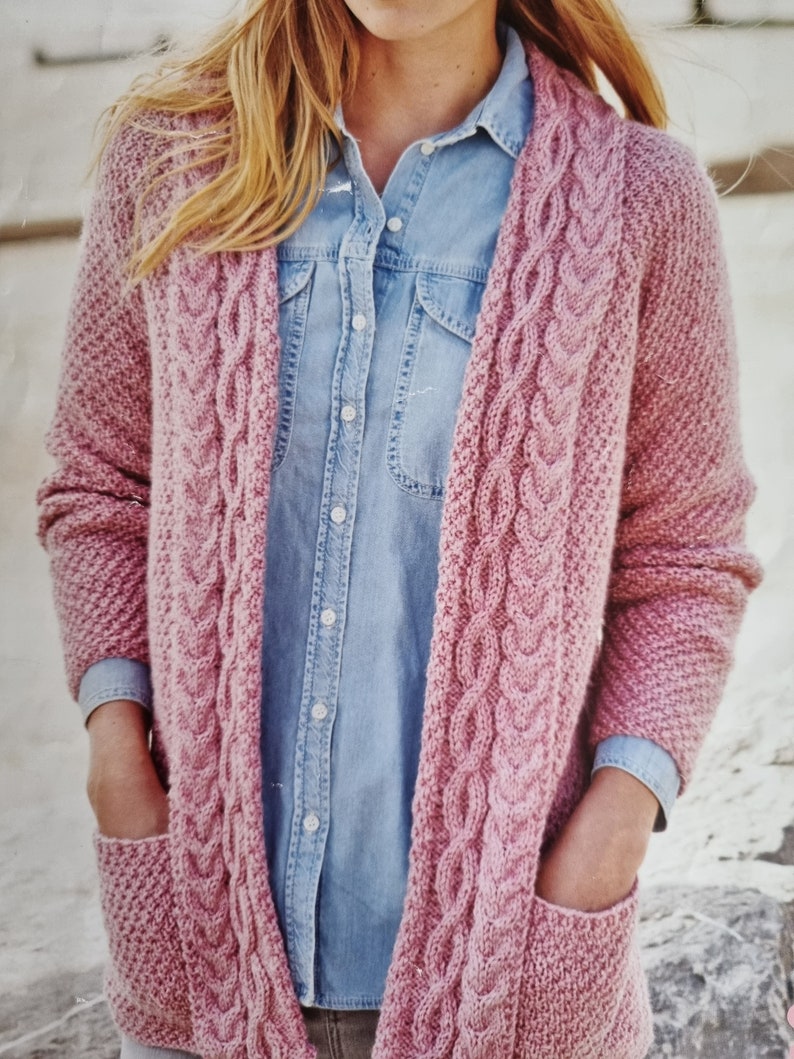 Cardigan torsadé avec capuchon - LT25090 - (E-A2) main image 0