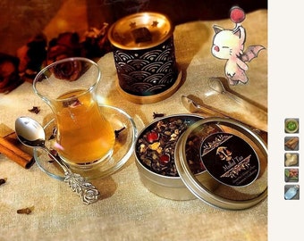 FFXIV In-Game Teas ~ Final Fantasy XIV-Inspired Loose Leaf Teas | Fandom Tea, Unique Tea Assortment