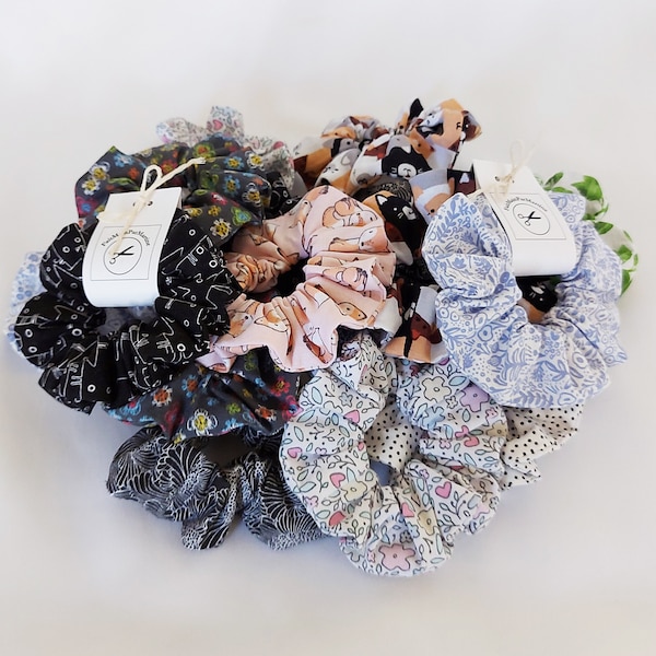 Chouchou, scrunchie, fabric hair elastic