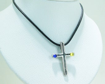 Stand with Ukraine Cross