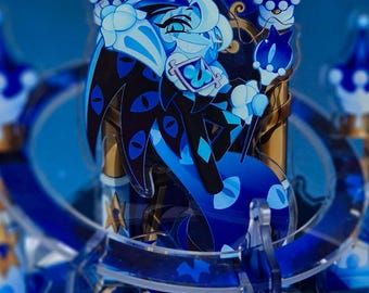 Schattenmilch Cookie Spinning Standee und Sticker