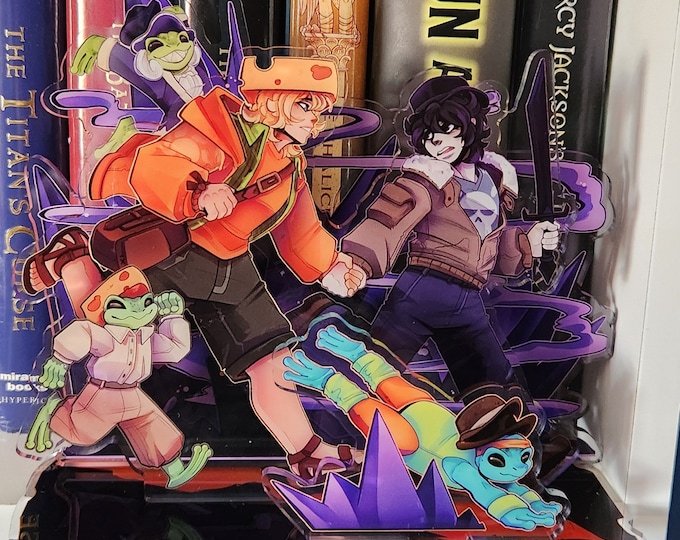 Solangelo Bookmarks Solangelo Standee - Etsy