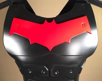 Red Hood Cosplay Kostüm Körper Rüstung Weste verstellbare Träger