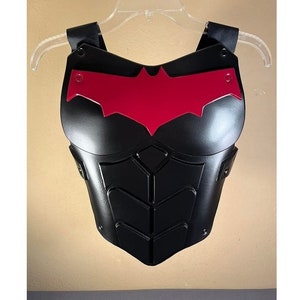 Red Hood Female cosplay body armor Womens Version chest vest costume