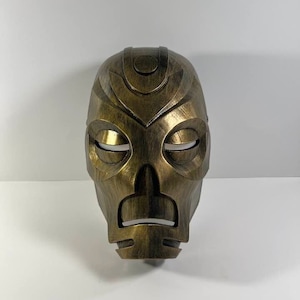Drachenpriester Maske Krosis Gold Version Skyrim Elder Spiralen Cosplay