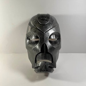 Drachen Priester Maske Nahkriin Metallic Silver Version Skyrim Elder Spiralen Cosplay