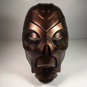 Drachen Priester Maske Volsung Kupfer Version Skyrim Elder Spiralen Cosplay