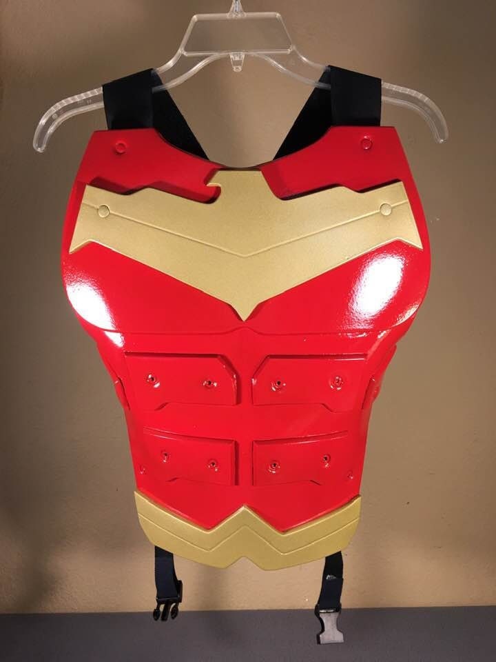 Fantasia de homem-maravilha cosplay colete colete armadura corporal mulher quadrinhos halloween
