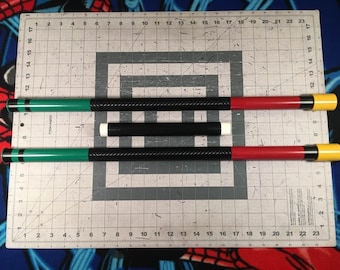 Robin collapsible Bo staff costume cosplay comics