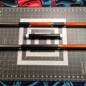 Deathstroke cosplay costume collapsible Bo staff Slade This listing is for the staff only