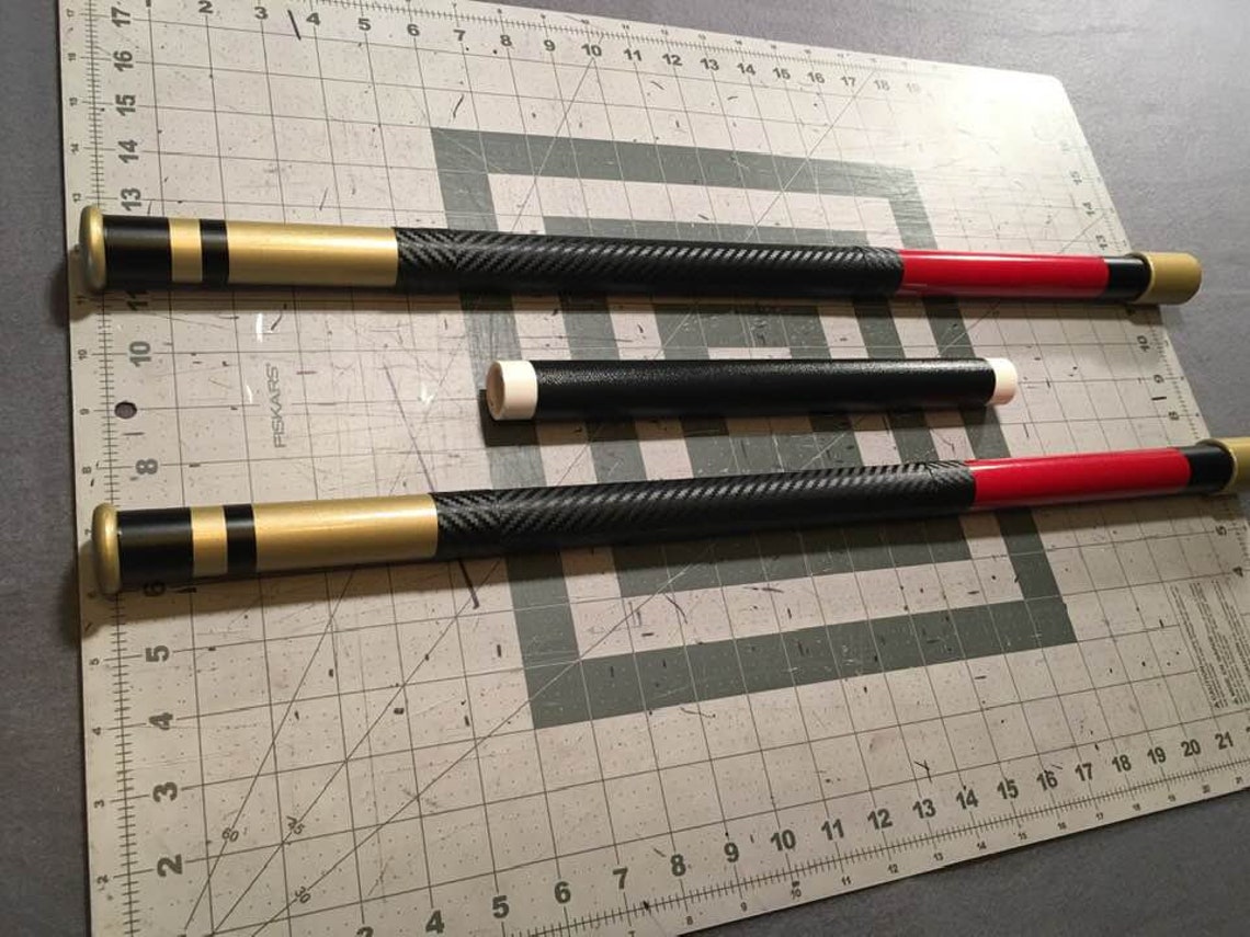 Red Robin Tim Drake collapsible Bo staff leather grip Etsy