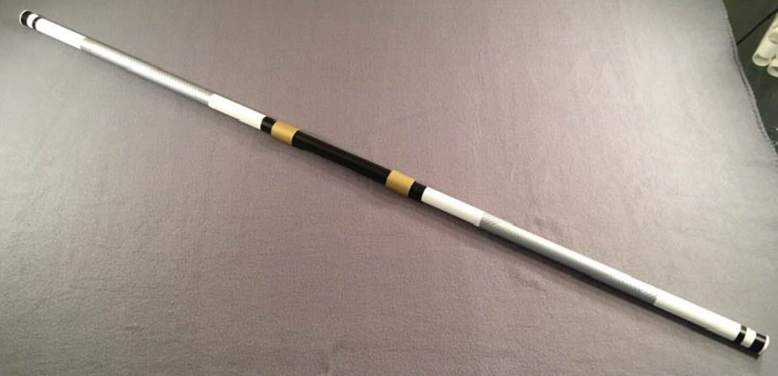 Moon Knight Collapsible Bo Staff 5' Long Flat White Etsy