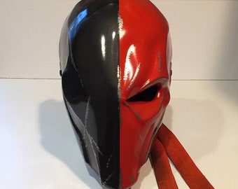 Deathstroke helmet mask and backplate. Cosplay Costume.