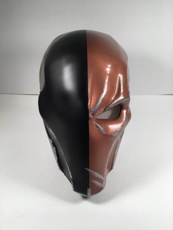 【即納　１つのみ】DC　デスストローク　コスプレマスク　ハロウィーン デスストローク コスプレセット：マスクと杖 - Etsy 日本