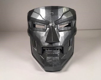 Dr. Doom Mask: Dark Steel Variant, Costume Halloween