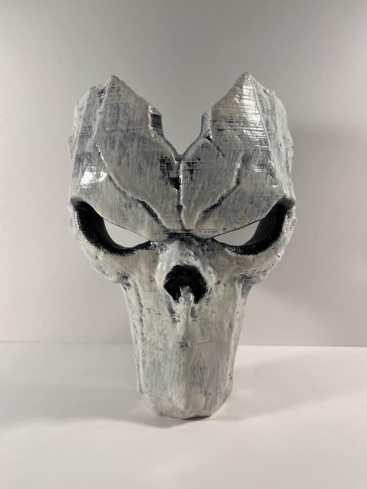 Death Mask Bone Color Cosplay Skull Video Games Costume Halloween