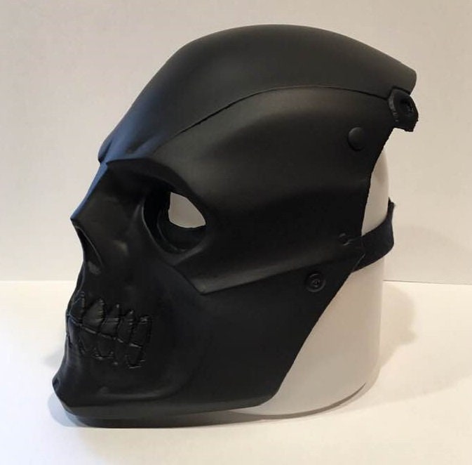 Schwarze Maske Vögel der Beute Arkham Origins flache schwarze | Etsy