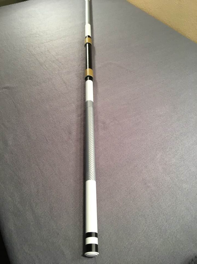 Moon Knight Collapsible Bo Staff 5' Long Flat White Etsy