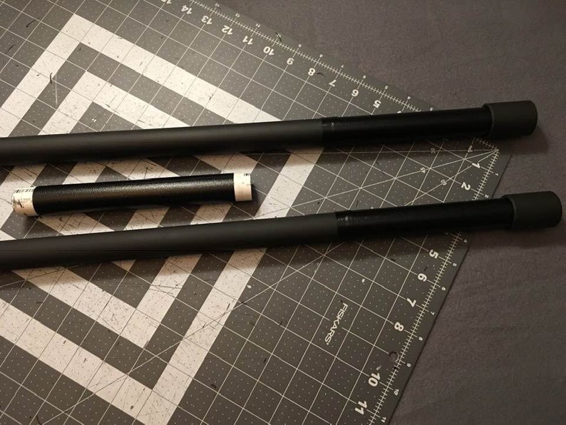 Nightwing 5' collapsible Bo staff/ escrima sticks metallic Etsy