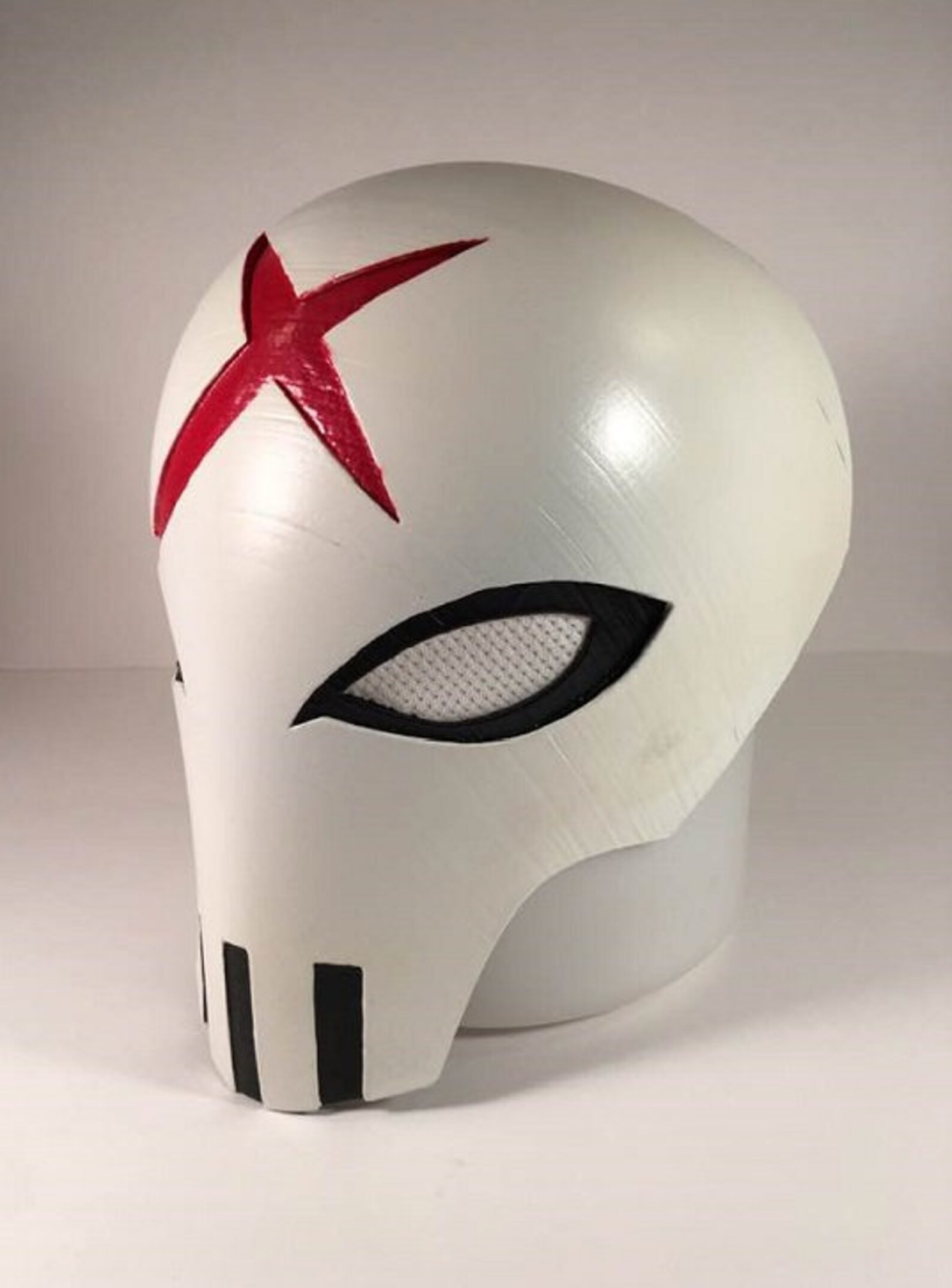 Red X Cosplay Costume Mask Helmet Etsy