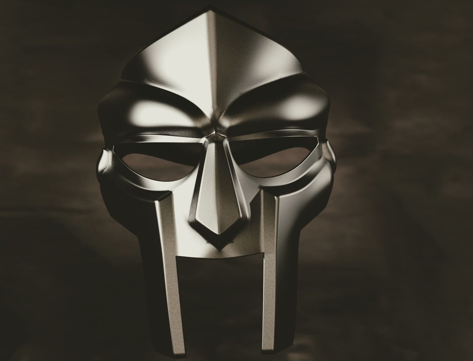 MF Doom Gladiator Mask Dark Steel silver Costume Halloween Etsy MF Doom Gladiator Mask Dark Steel silver Costume Halloween Etsy