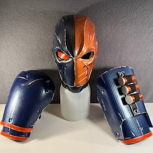 Deathstroke mask and shoulders Titans version