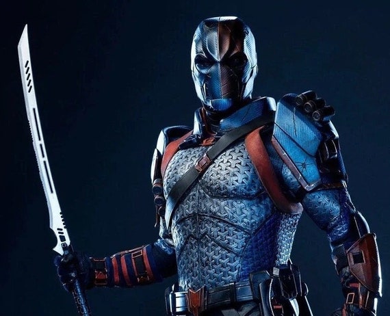 Deathstroke Mask and Shoulders Titans Version - Etsy