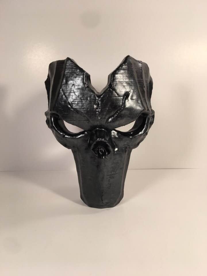 Darksiders 2 Death Mask Metallic Gunmetal Color Cosplay Skull