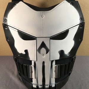 Punisher Tactical Vest: Chest Armor, Frank Castle Costume Halloween
