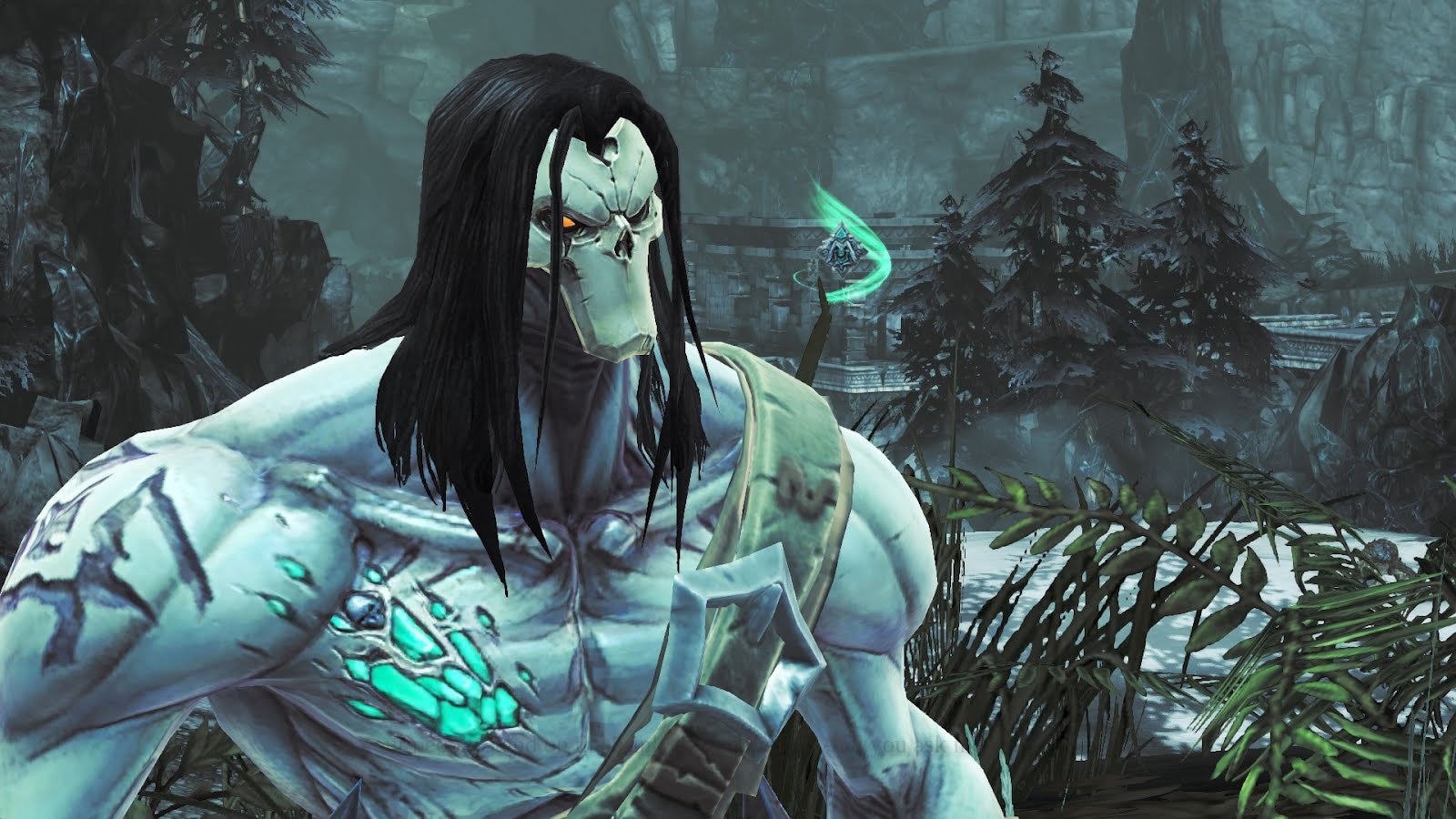Darksiders 2 Death Mask Titanium White - Etsy, image size:1600x900
