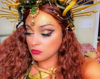 Medusa headpiece crown