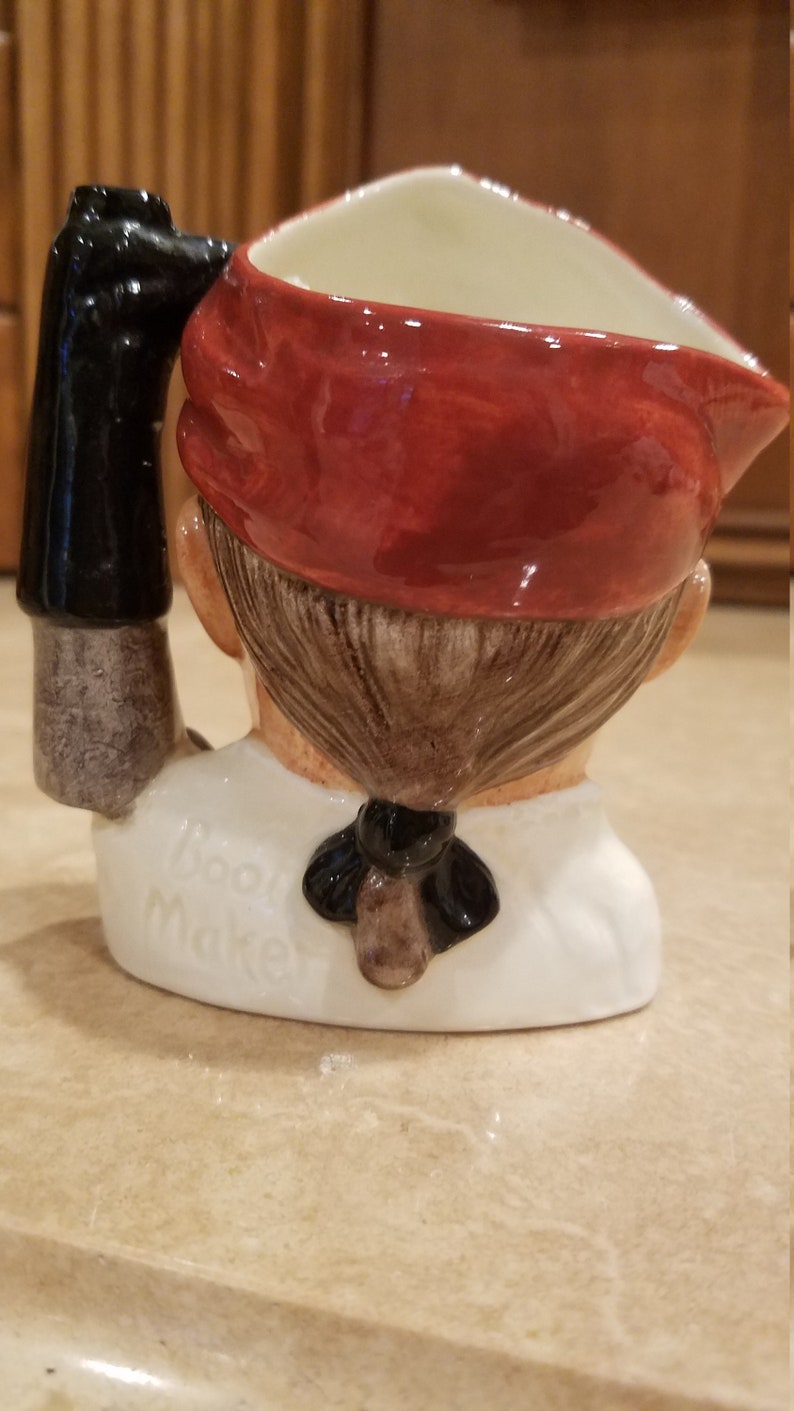 Royal Doulton Character Mug for Colonial Williamsburg bootmaker Etsy