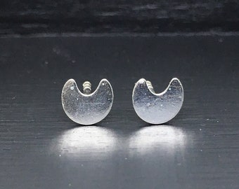 Moon Stud earrings