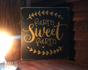 Farm Sweet Farm Sign