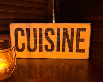 Cuisine Sign