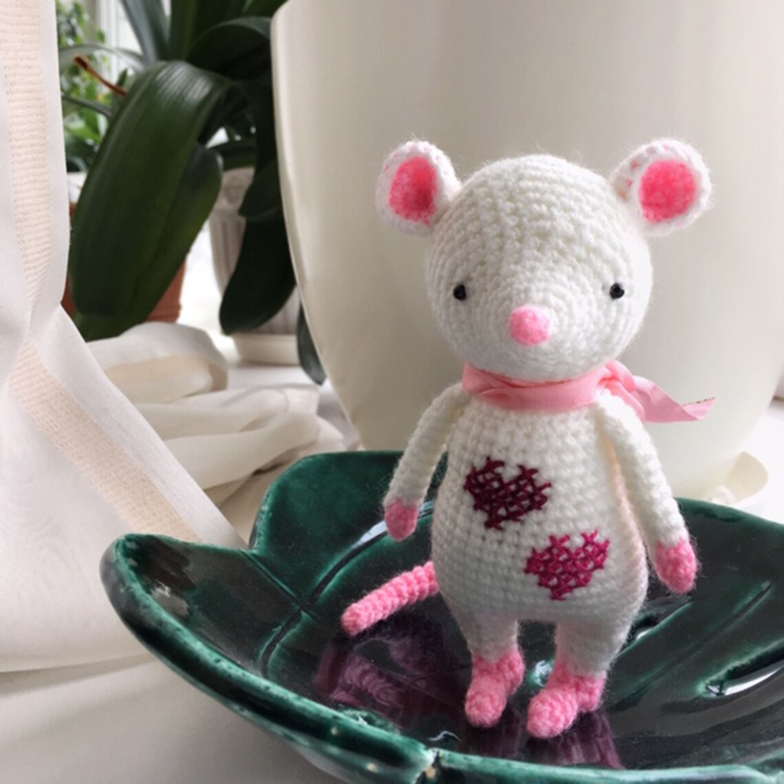 Mouse toy crochet pattern Etsy