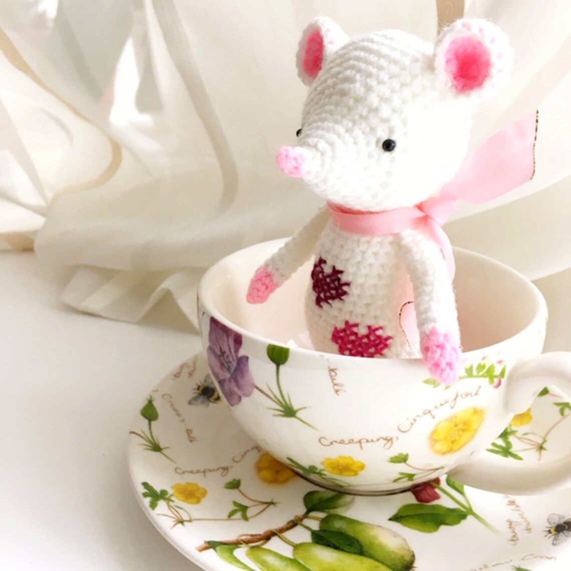 Mouse toy crochet pattern Etsy