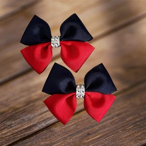 School Hairbows, Pigtail Hairbows, Hairbows for girls, Hair Clips for school